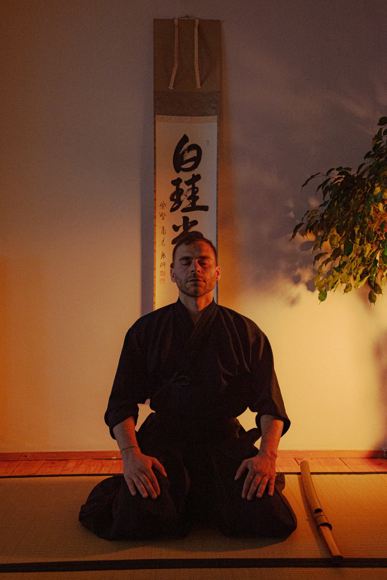 Pratica di meditazione seduta nello spazio Nodō